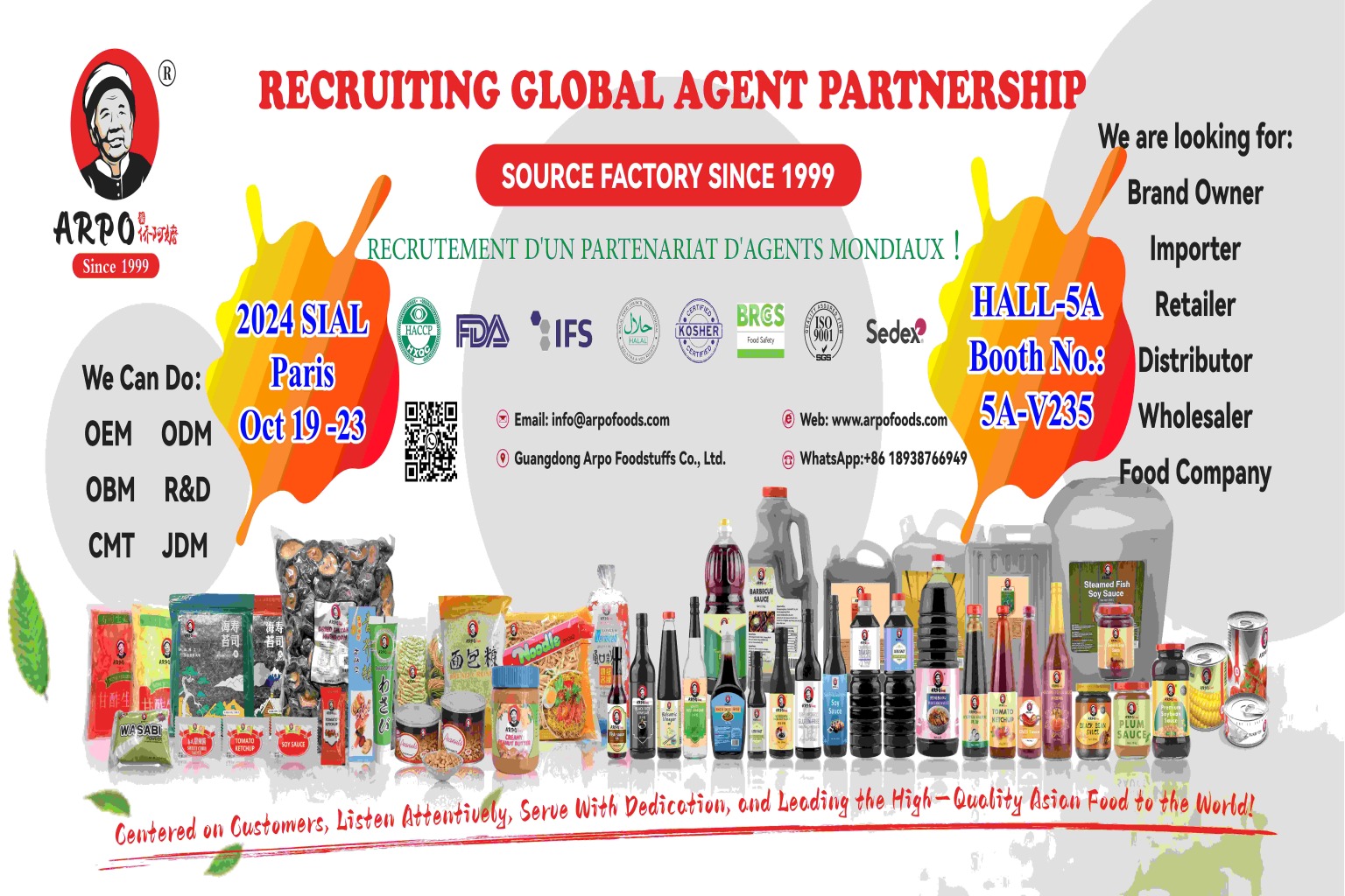 Explore Authentic Asian Flavors at SIAL Paris 2024 – Premium Sauce & Noodle Manufacturer Unveils Global Innovations